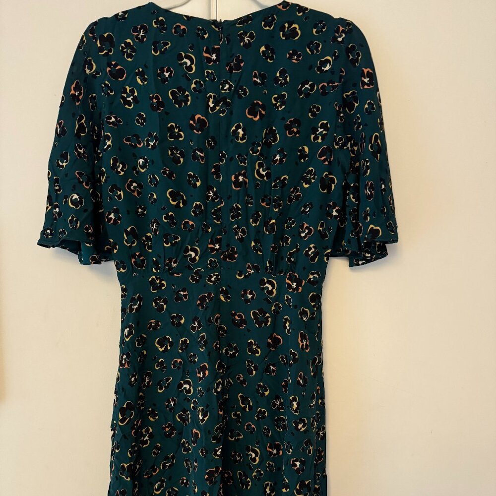Gorgeous Caballero Flutter Sleeve Dress - Size S - Picture 2 of 5